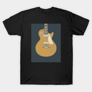 Gold Rock Guitar T-Shirt